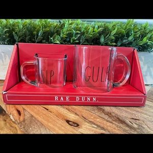 Rae Dunn Gulp Sip Mug Set